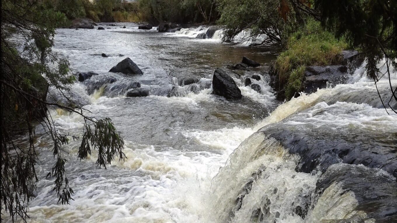 Cachoeira De São Roberto em Pontes Gestal-SP