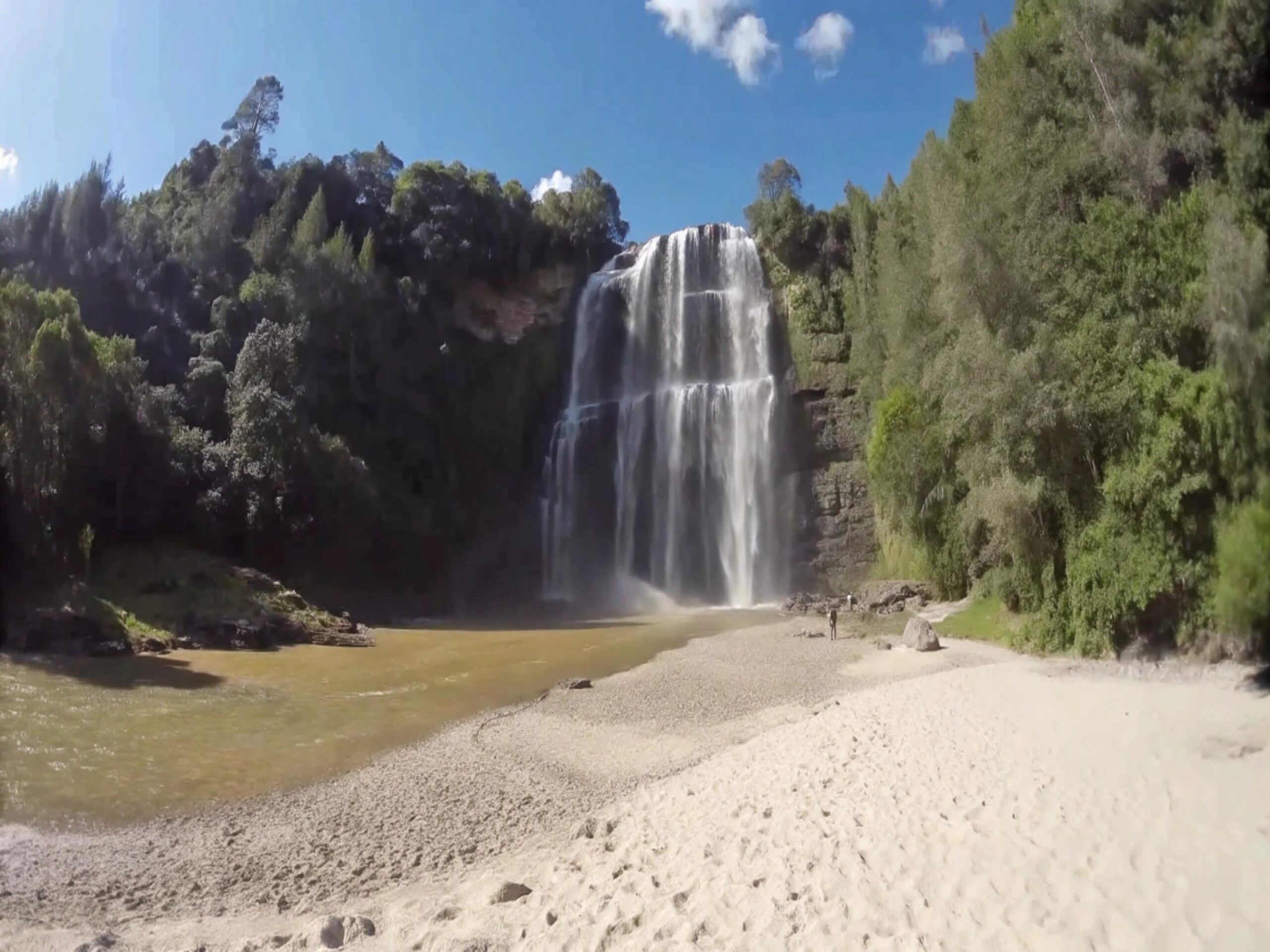 Pescaria em Cachoeira da Mariquinha em Ponta Grossa-Paraná