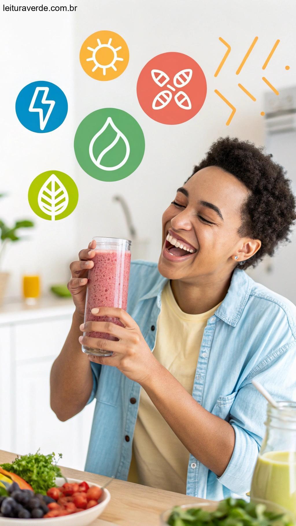 Benefícios do smoothie para saúde e bem-estar